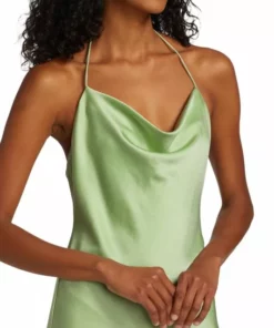 Alice + Olivia Harmony Asymmetric Satin Slip Dress -Alice + Olivia Sales unnamed file 920