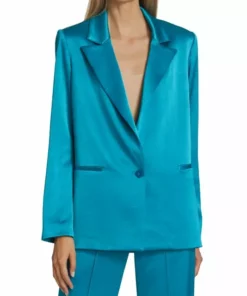 Alice + Olivia Denny Satin Blazer -Alice + Olivia Sales unnamed file 924
