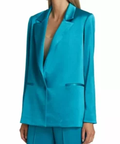 Alice + Olivia Denny Satin Blazer -Alice + Olivia Sales unnamed file 925