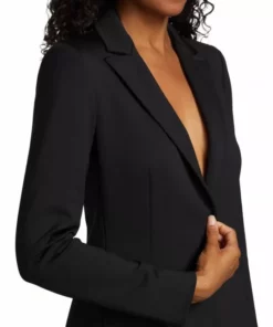 Alice + Olivia Breann Long Fitted Blazer -Alice + Olivia Sales unnamed file 945