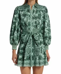 Alice + Olivia Tiffie Floral Belted Minidress -Alice + Olivia Sales unnamed file 949