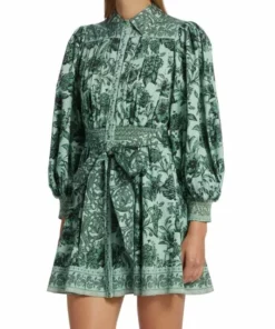 Alice + Olivia Tiffie Floral Belted Minidress -Alice + Olivia Sales unnamed file 950