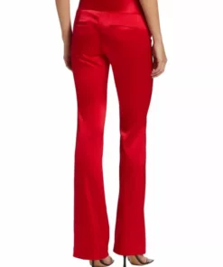 Alice + Olivia Olivia Flared Satin Pants -Alice + Olivia Sales unnamed file 958