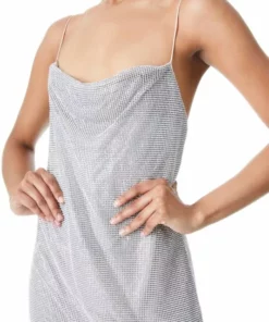 Alice + Olivia Harmony Chainmail Slip Dress -Alice + Olivia Sales unnamed file 987