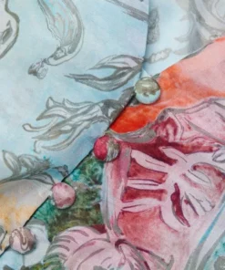 Alice + Olivia Julius Printed Button-Front Blouse -Alice + Olivia Sales unnamed file 998